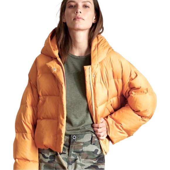 Velvet by Graham & Spencer Jackets & Blazers - Velvet by Graham & Spencer Raylin Cropped Puffer Jacket